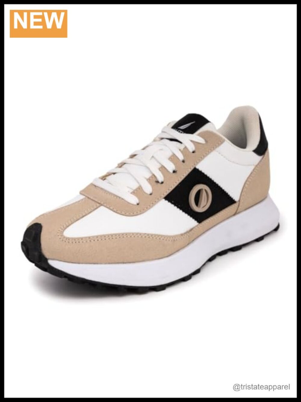 Nautica Lightweight Cushioned Walking Sneakers Lace-Up Athletic Shoes